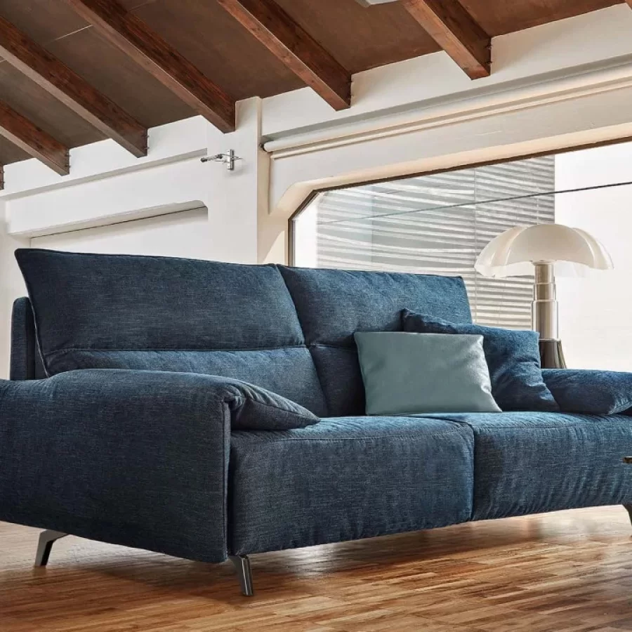 Canapea extensibila Stelvio comfort Rosini, canapea living, realizata la comanda in Italia