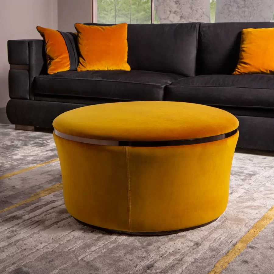 Puf Neon Epoque, mobila de living, colectia Exence