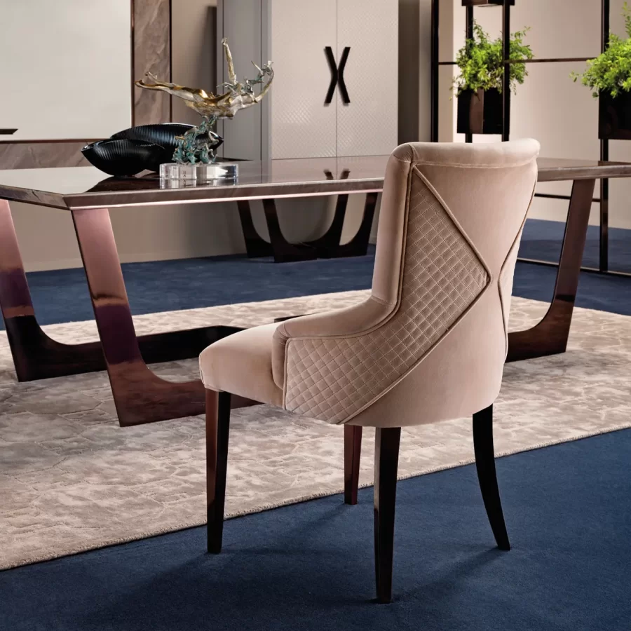 Scaun Nebula Epoque, mobila de dining, colectia Exence