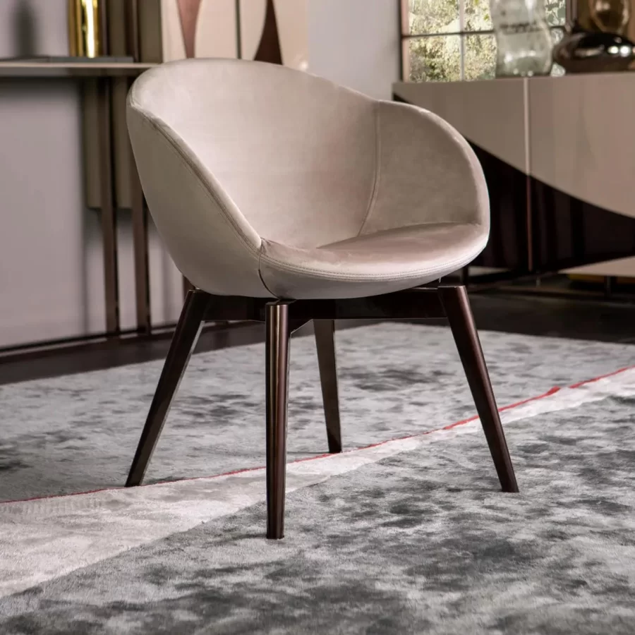 Scaun Snake Epoque, mobila de dining, colectia Exence