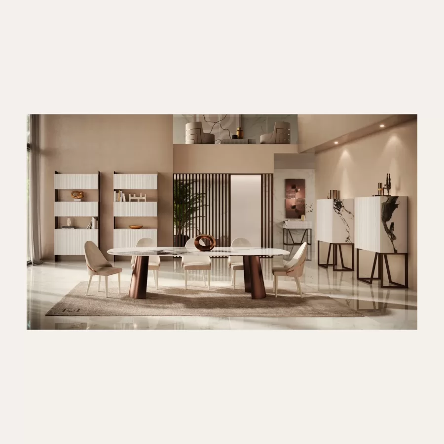Scaun Wotan Epoque, mobila de dining, colectia Exence
