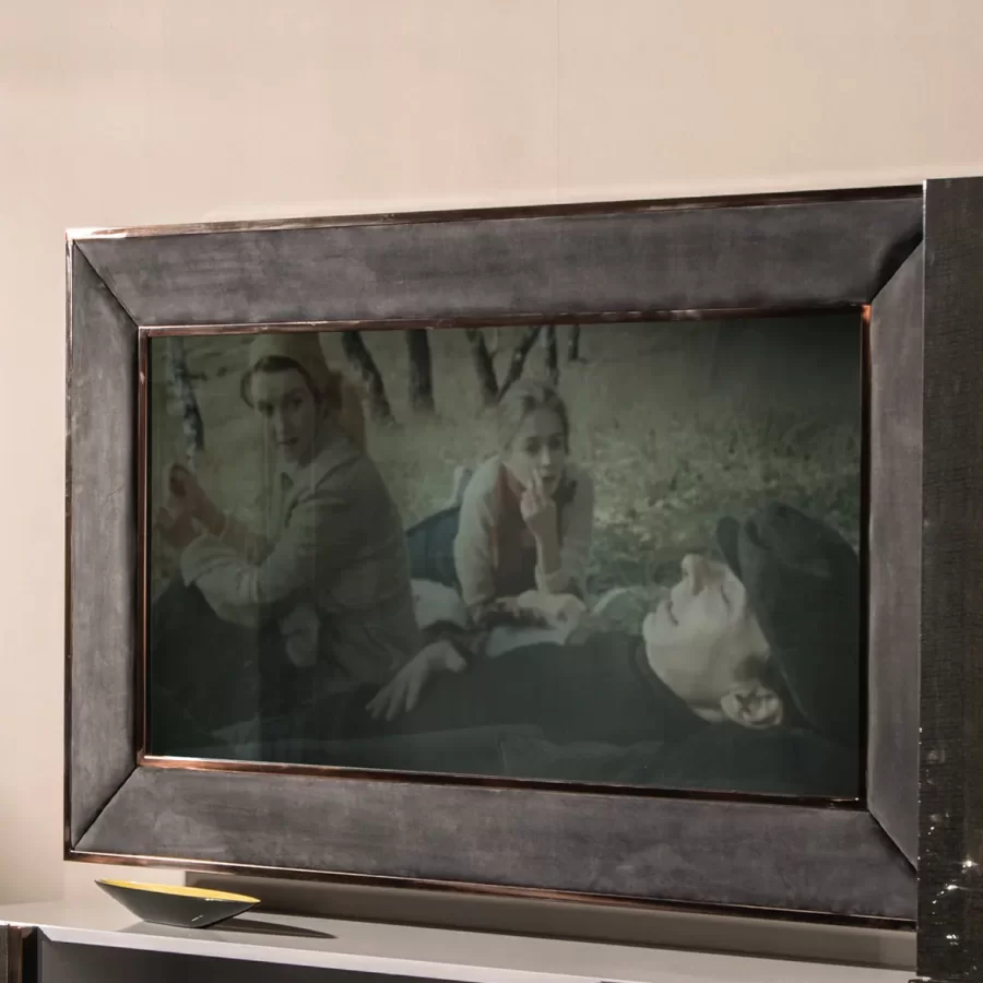 Rama TV Xenon Epoque, mobilier TV de living, colectia Exence