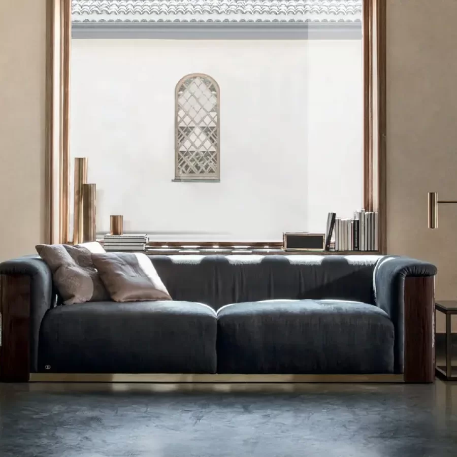 Canapea Radetzky Daytona Signorini & Coco, canapele living, realizata la comanda in Italia