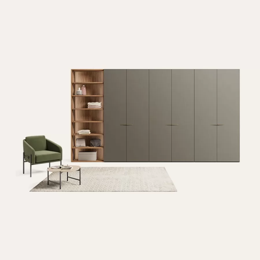 Sifonier Simply cu usi batante Dallagnese, mobilier italian, vedere de ansamblu