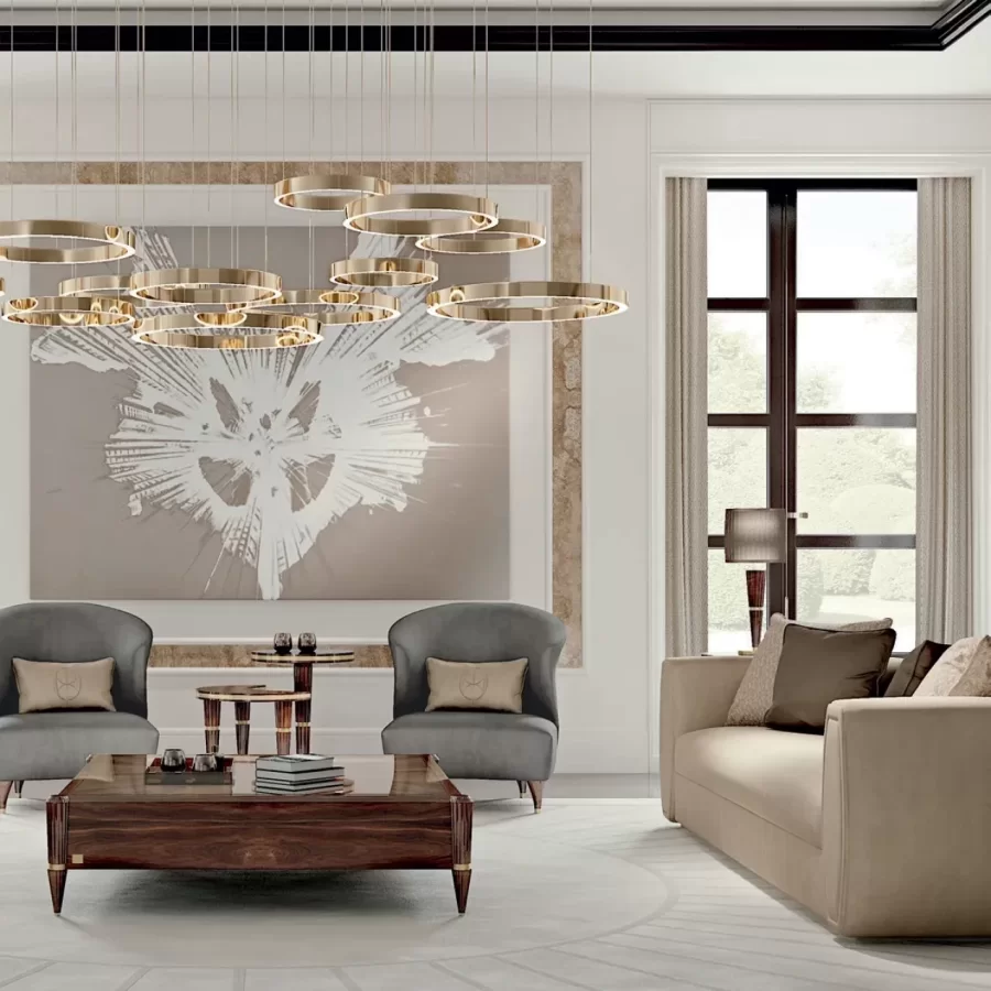 Fotoliu Colectia Ellipse Art.9235 Francesco Pasi pentru living premium | Nobili Design