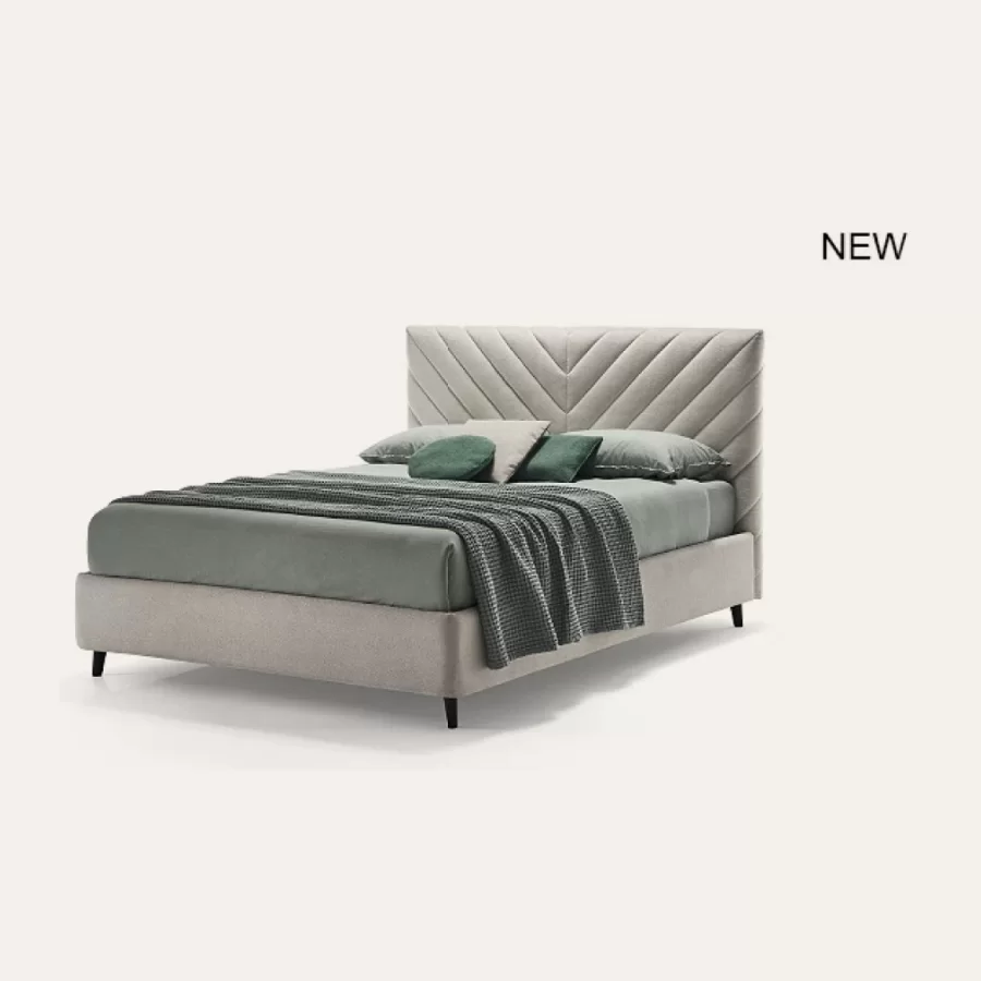 Pat tapitat Narciso pentru dormitor premium | Nobili Design