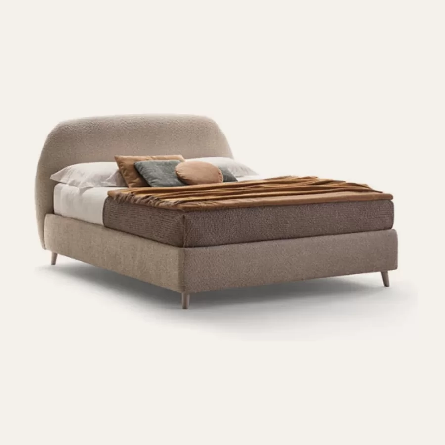 Pat tapitat Calipso pentru dormitor premium | Nobili Design