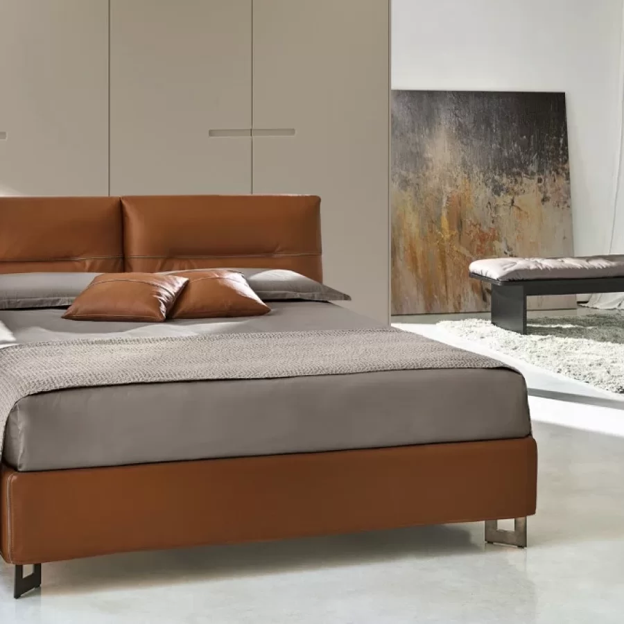 Pat tapitat Iride pentru dormitor premium | Nobili Design