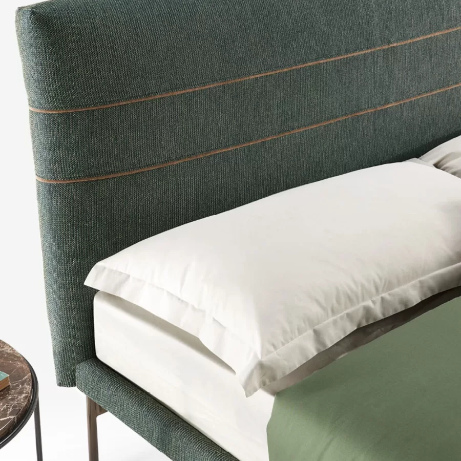 Pat tapitat Apollo pentru dormitor premium | Nobili Design