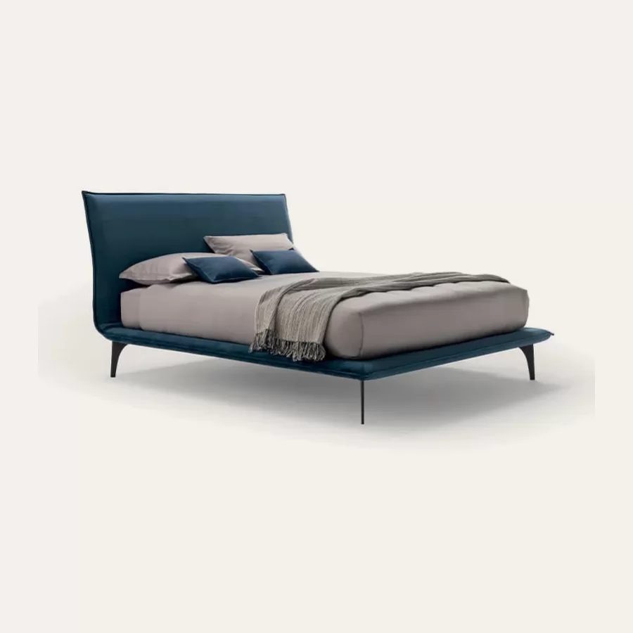 Pat Space Dallagnese, dublu tapitat, pentru o saltea de 160 sau 180 x 200 cm, potrivit pentru dormitorul matrimonial