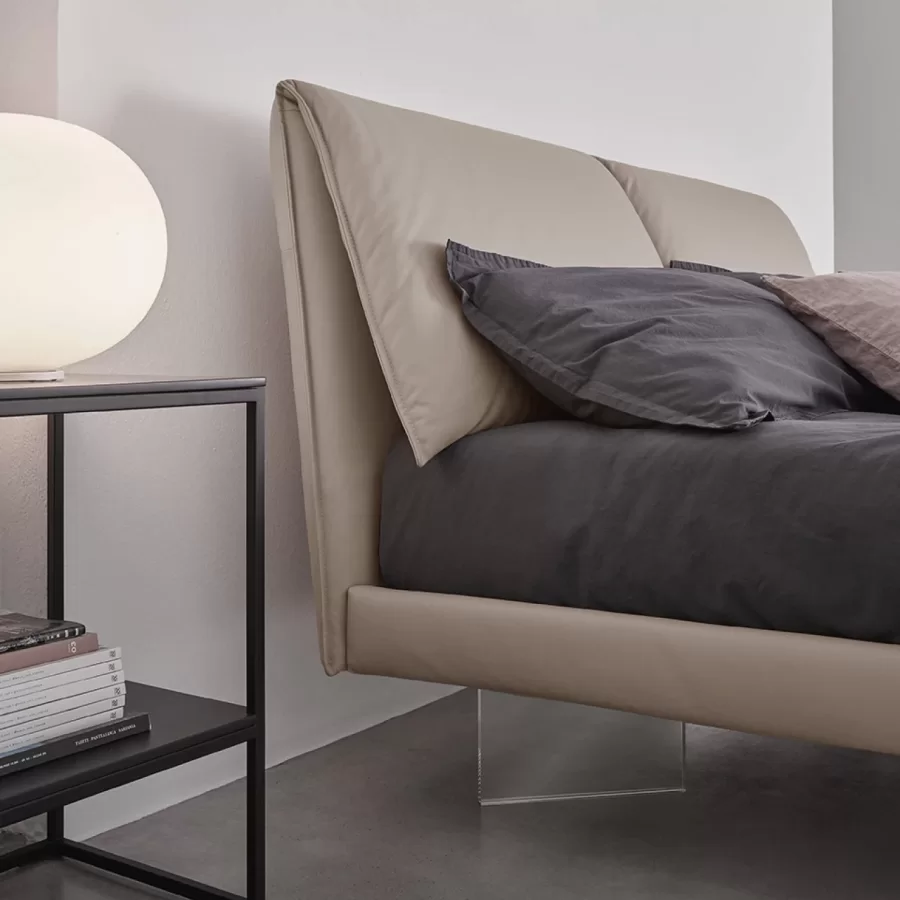 Pat tapitat Afaia pentru dormitor premium | Nobili Design