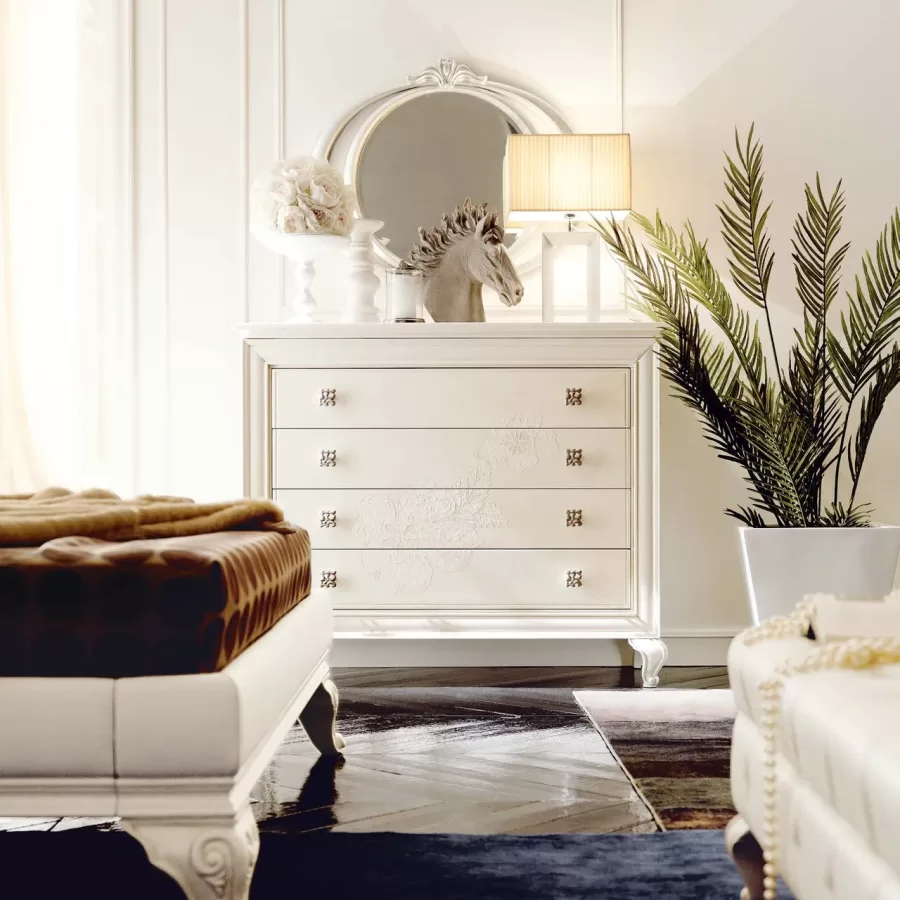Comoda Pascal Avenanti, mobilier italian, in amenajare de dormitor