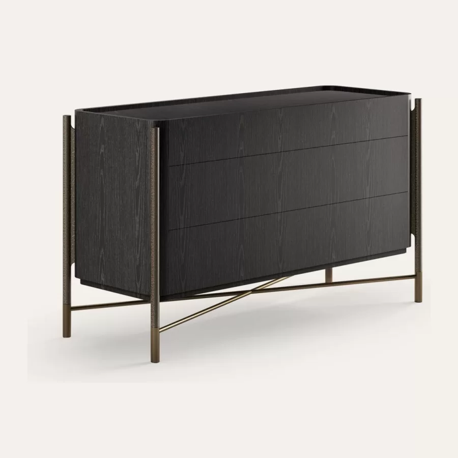 Comoda Shanghai cu sertare Cantori, mobilier italian, vedere de ansamblu