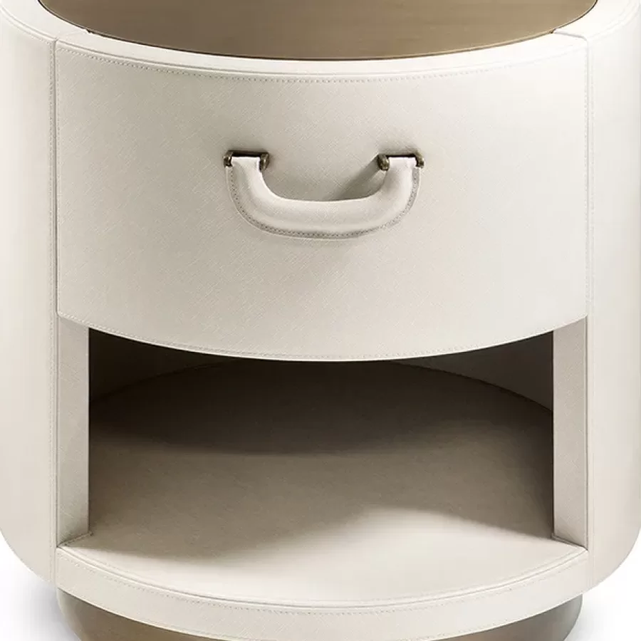 Noptiera Valentino Cantori, mobilier italian, vedere de ansamblu