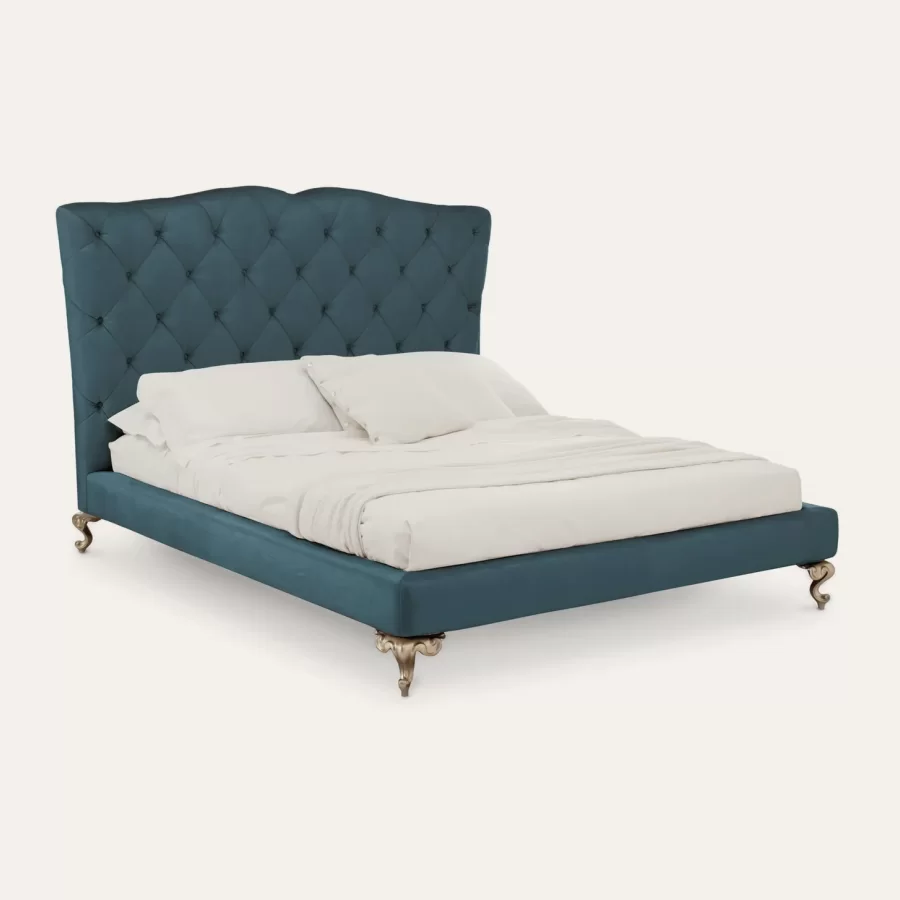 Pat George alto Cantori, dublu clasic tapitat, pentru saltea de 160, 180 sau 200 x 200 cm