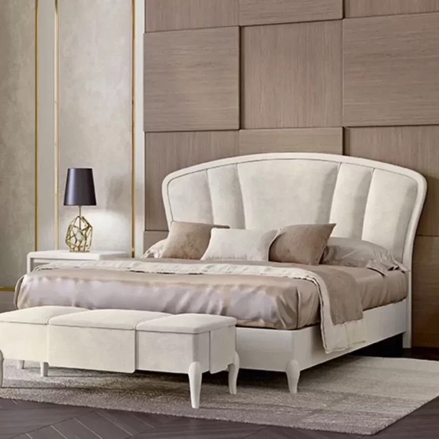 Pat tapitat Ocean pentru dormitor premium | Nobili Design