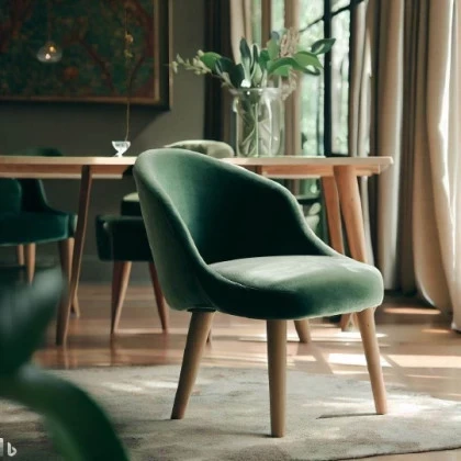 Scaunele de catifea pentru living - eleganta, confort si stil pentru o casa primitoare | Nobili Design - imagine galerie