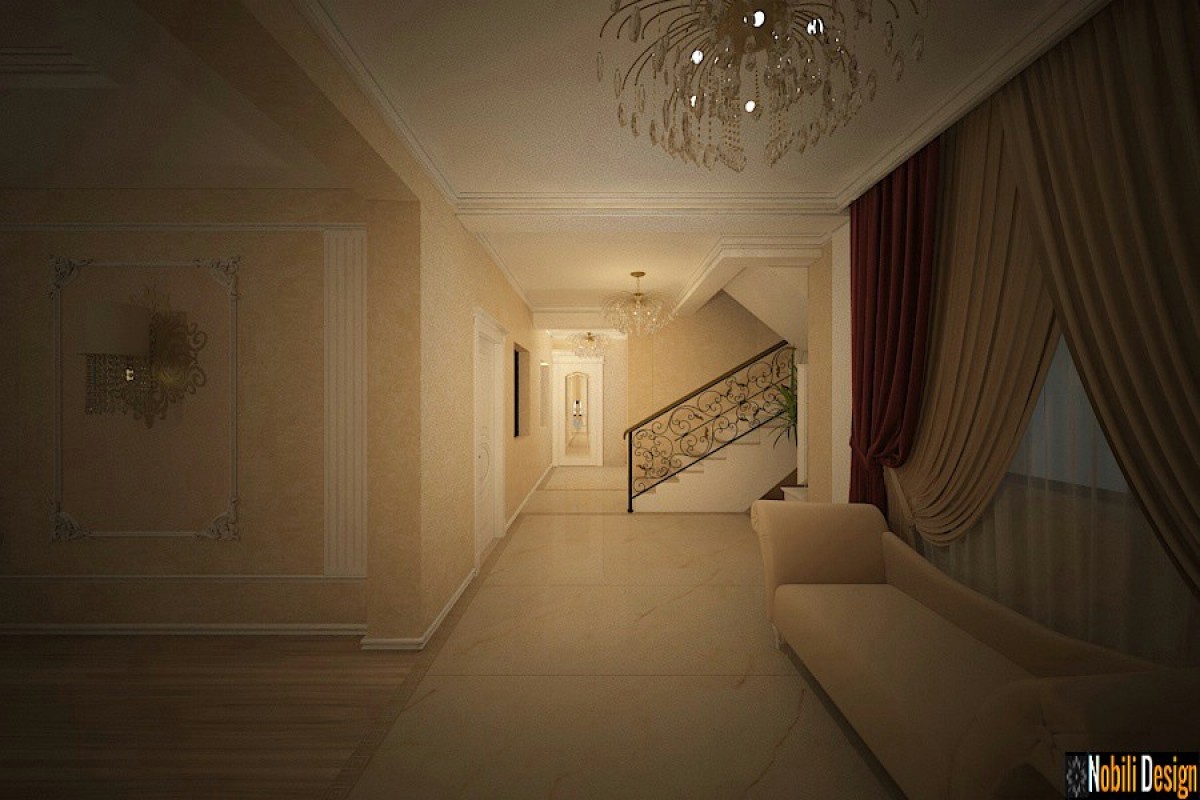 design interior living casa clasica de lux