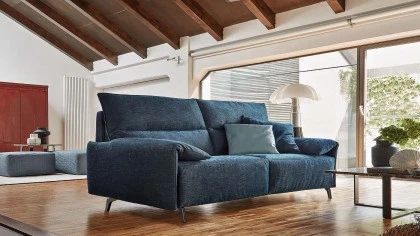 Canapea extensibila Stelvio comfort Rosini pentru living premium | Nobili Design