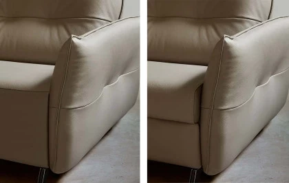 Canapea extensibila Stelvio smart Rosini in ambient de living