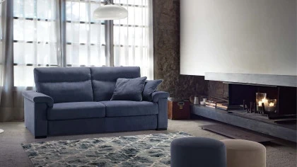 Canapea extensibila Sirmione comfort Rosini pentru living premium | Nobili Design