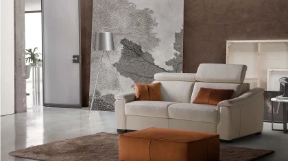 Canapea extensibila Sirmione up Rosini pentru living premium | Nobili Design