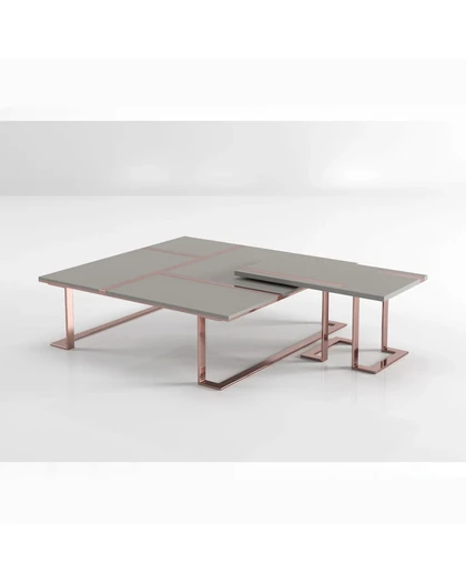 Masuta de cafea Mokaite Epoque, din colectia Exence, L 100 x A 100 cm