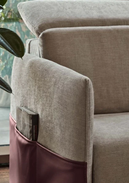Canapea extensibila Verona up Rosini - vedere frontala pentru living