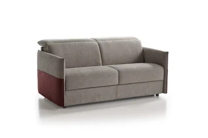 Canapea extensibila Verona soft Rosini - vedere frontala pentru living