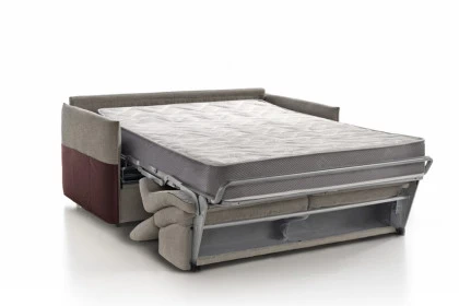 Canapea extensibila Verona soft Rosini - detaliu tapiterie si forma