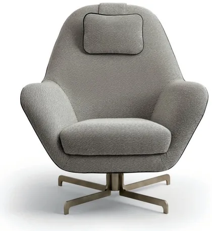 Fotoliu rotativ Report Bergere Daytona, de la Signorini & Coco, L 89 x A 100 x H 96 cm