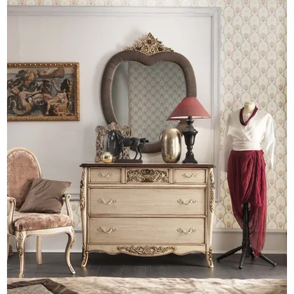 Comoda Dormitor Gran Guardia- Art.2137 LCR/FO, mobila italiana de dormitor