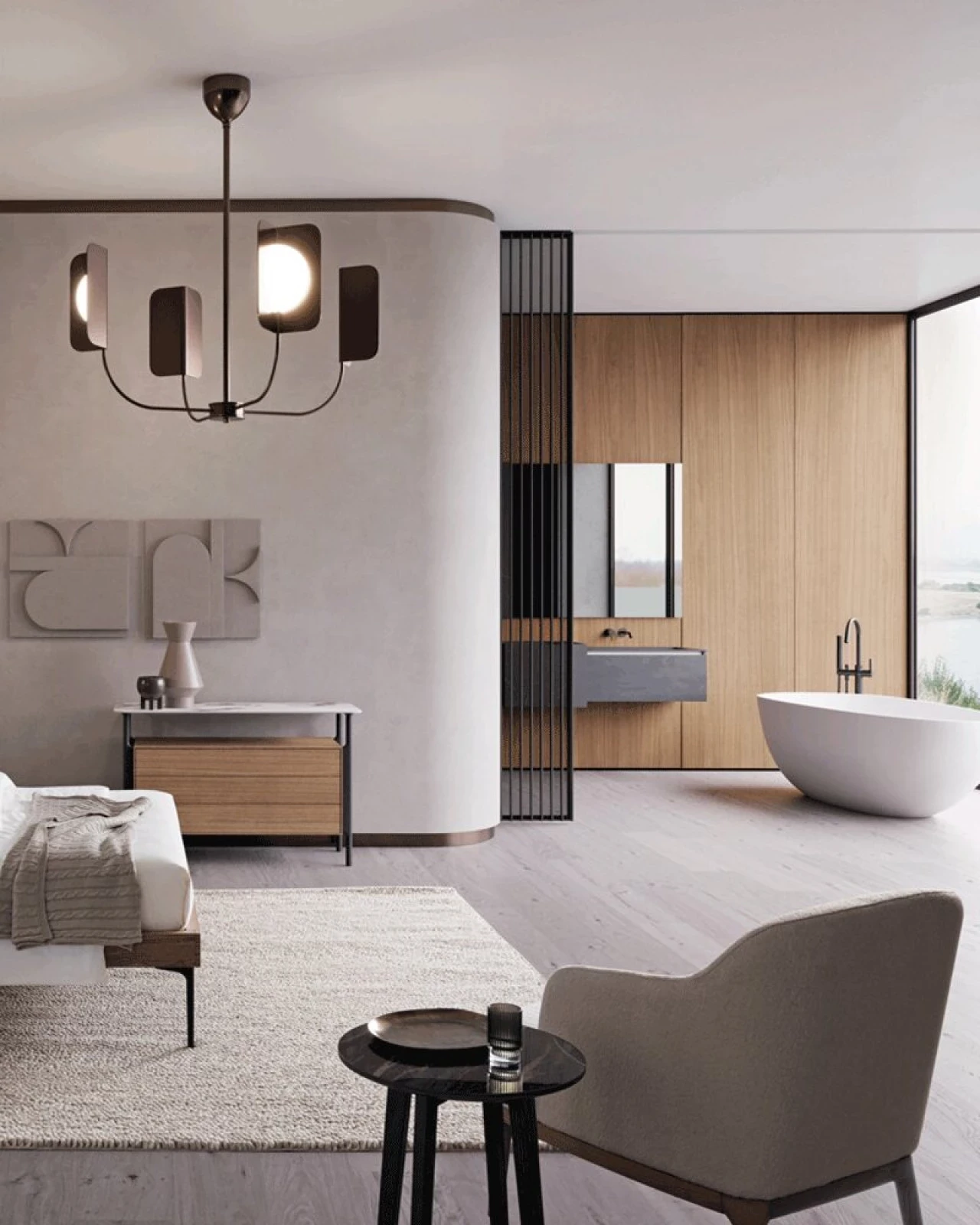 Fotoliu Gulp Lounge Dallagnese pentru living premium | Nobili Design