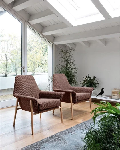 Fotoliu Dafne Dallagnese pentru living premium | Nobili Design
