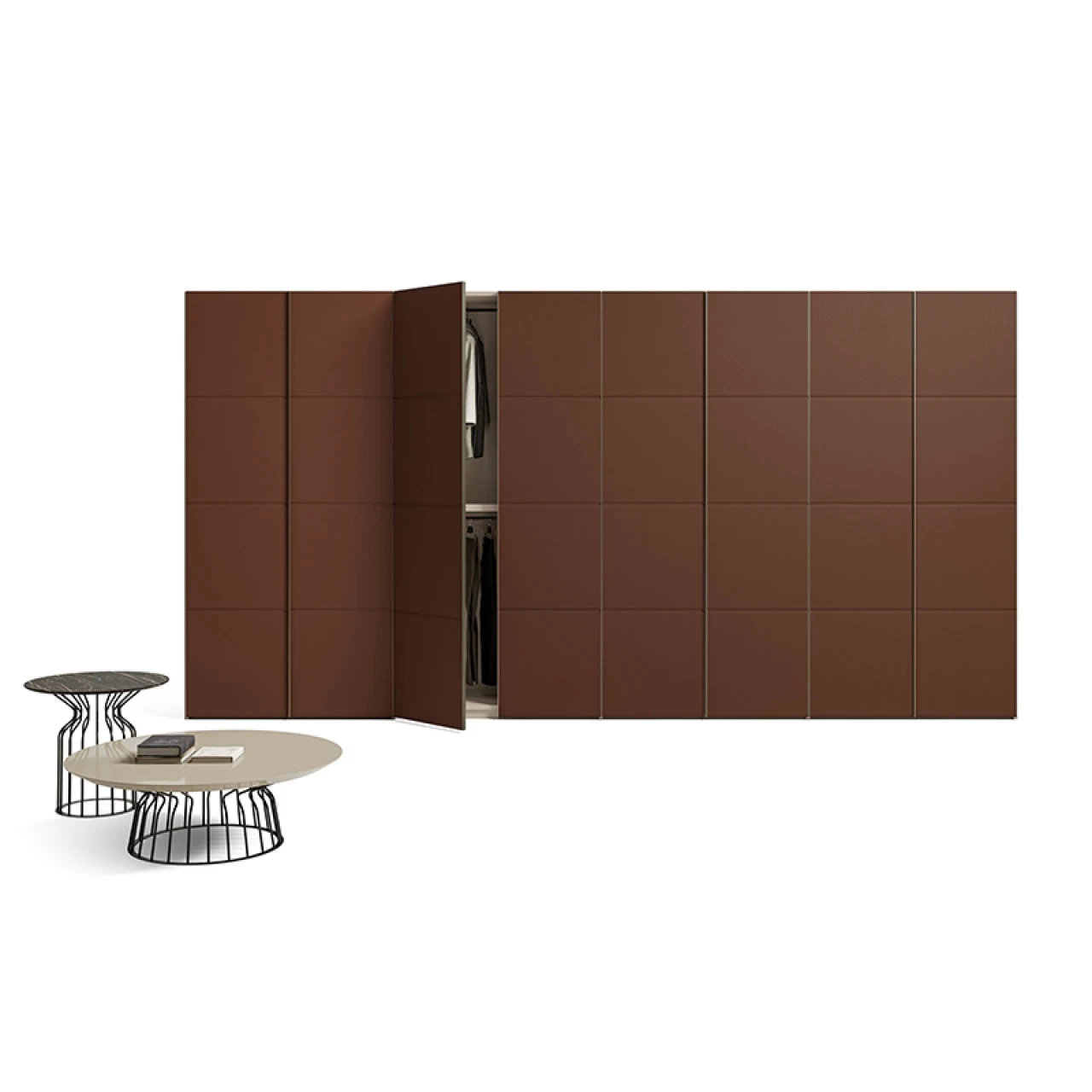 Dulap Sifonier cu usi batante Tela Dallagnese pentru dormitor premium | Nobili Design