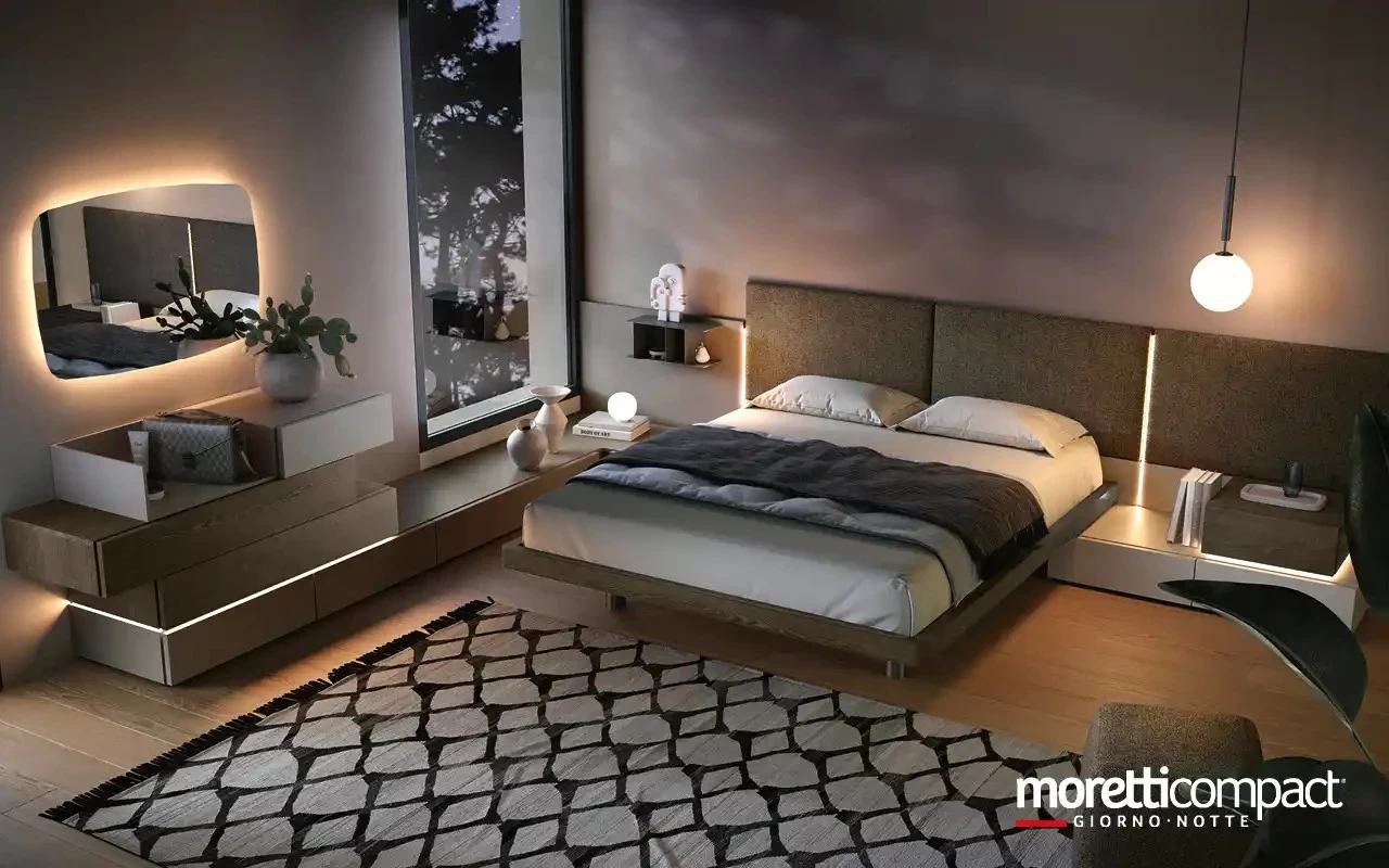 Set dormitor italian Mercantini - Eclipse - Modula M17