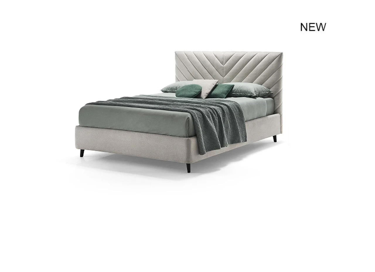 Pat tapitat Narciso pentru dormitor premium | Nobili Design
