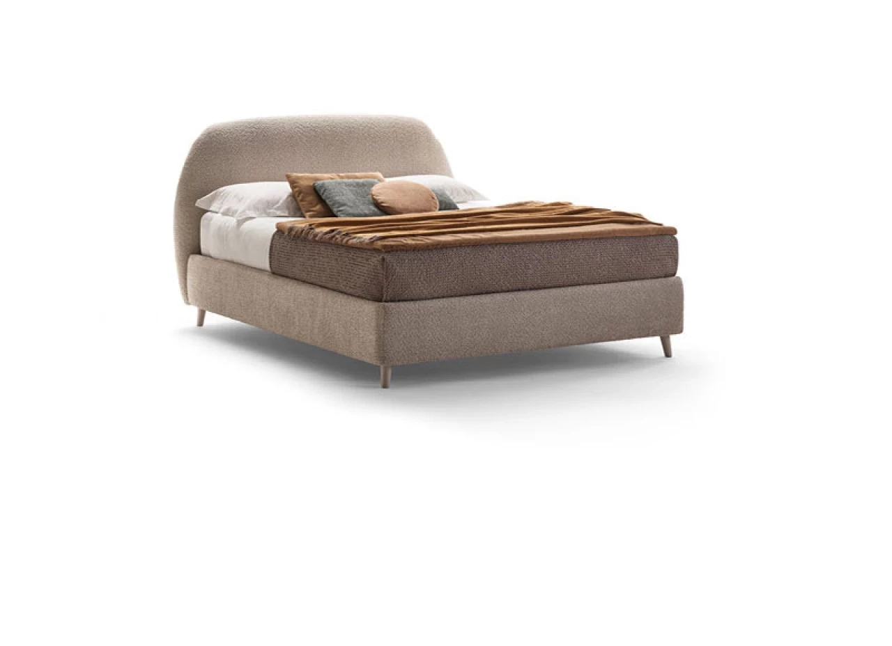 Pat tapitat Calipso pentru dormitor premium | Nobili Design