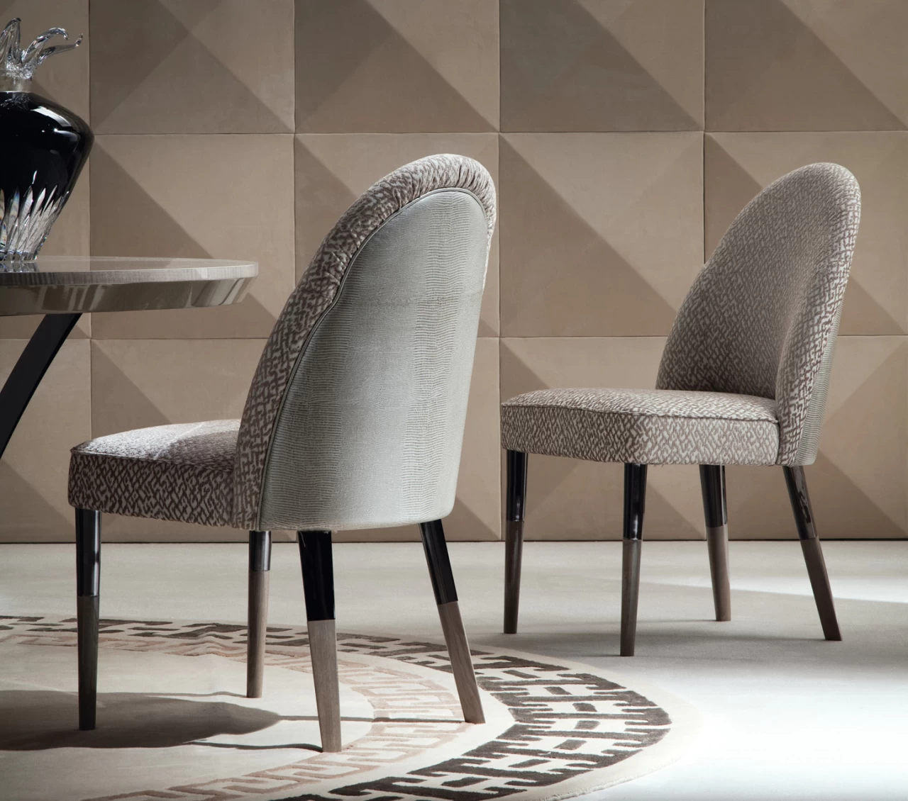 Scaun dining Alchemy fara brate Giorgio Collection - vedere ambient