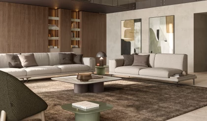 Canapea Poldo Dallagnese | Mobilier italian premium | Nobili Design - imagine 1