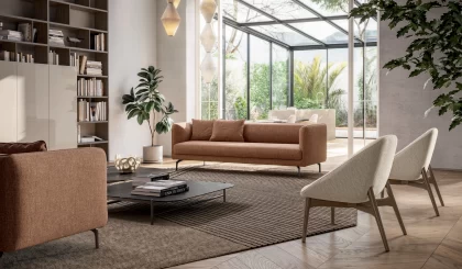 Canapea Panama Dallagnese | Mobilier italian premium | Nobili Design - imagine 1