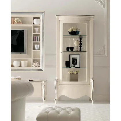 Vitrina Blanche 1 Usa Avenanti, mobila italiana de living