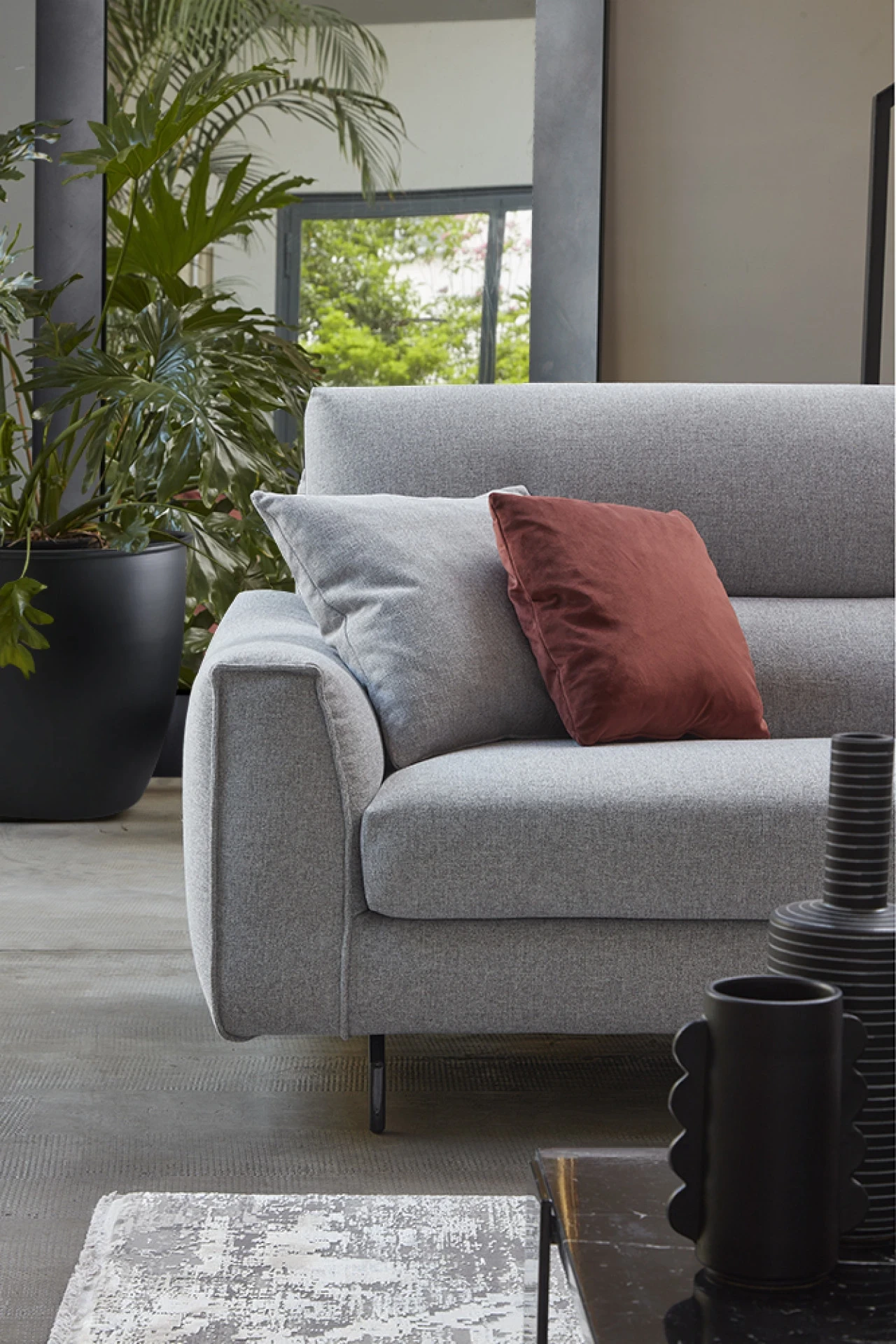 Canapea Boboli - Design modular si tetiere reglabile - prezentare suplimentara pentru living