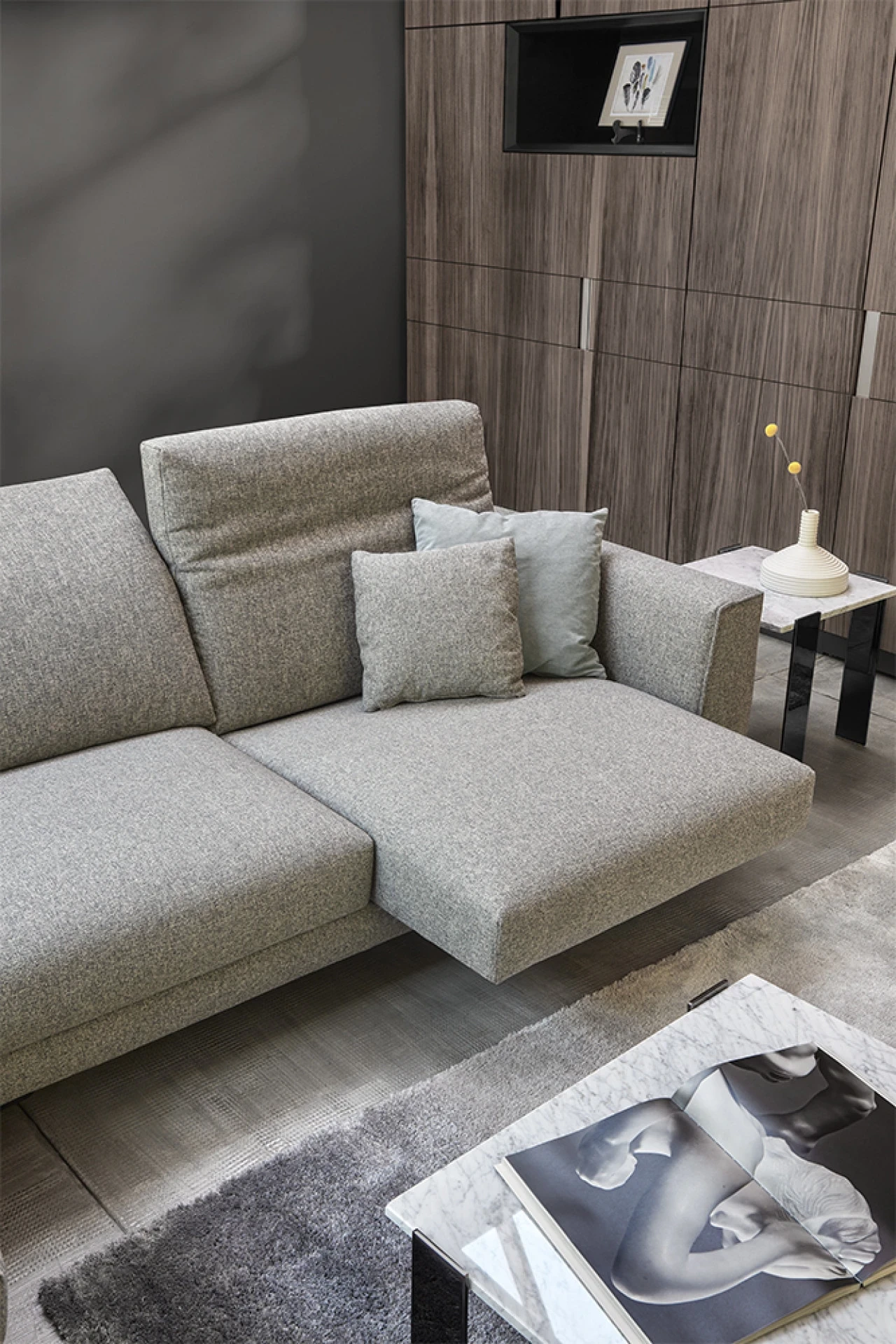Canapea Capri - Design Modern cu Relax Slide Electric - prezentare suplimentara pentru living