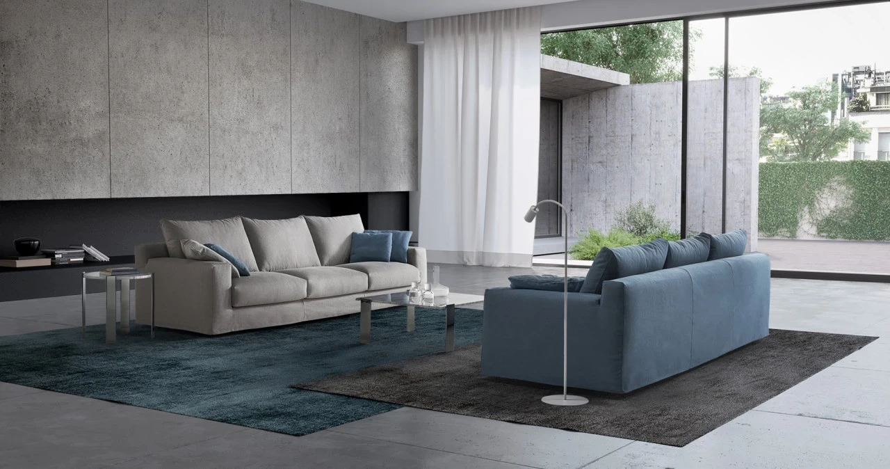 Canapea Dress - Design texturat si husa complet detasabila pentru living premium | Nobili Design