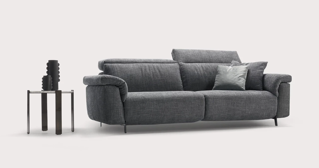 Canapea Firenze & Relax Electric si Tetiera Reglabila pentru living premium | Nobili Design