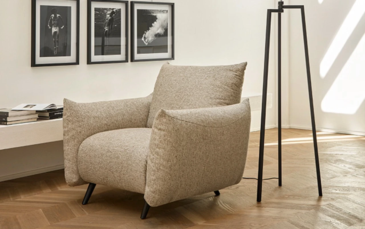 Canapea Portofino - Design Italian Curat si Confort Modular - prezentare suplimentara pentru living
