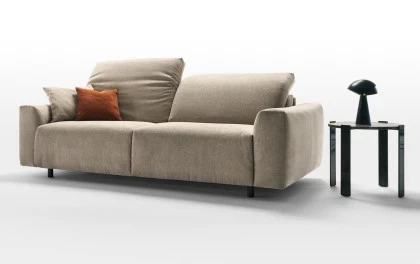 Canapea Prato modulara din stofa sau piele - extensie inclusa pentru living premium | Nobili Design