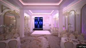 Design interior sala evenimente in Targu Mures